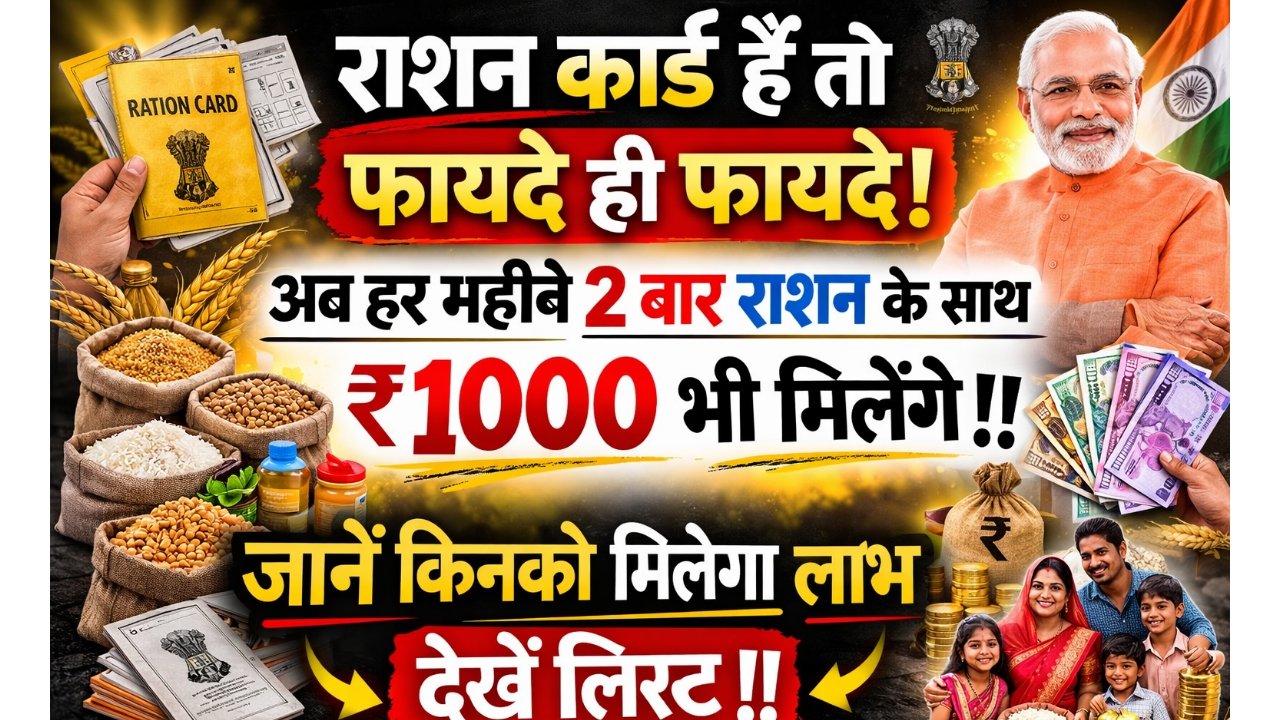 Ration Card New Benefits 2026